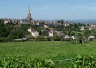 120906 (10)  Wauw! Augustodomum, pardon Autun. Romeins van oorsprong. Er is nog een theater, bijvoorbeeld. Maar ook sporen uit de prehistorie. En deze geweldige middeleeuwse verdedigingswerken, met torens!